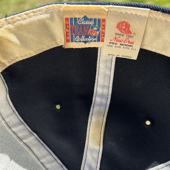 Dallas COWBOYS Original Vintage New Era Pro Model Fitted Hat Official NFL - Picture 7 of 7